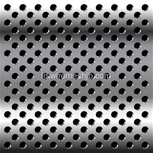 Round Hole Galvanized Perforated Steel Sheets